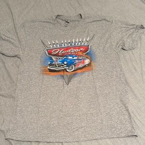 Gray Adult Hudon O’Neil Graphic Racing T-Shirt